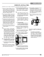 Preview for 21 page of Regency PG33-LPG Owners & Installation