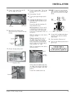 Предварительный просмотр 21 страницы Regency PG36 Owner'S Installation Manual