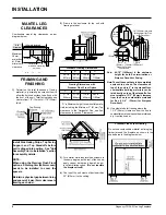 Предварительный просмотр 8 страницы Regency PG36LPG5-R Owners & Installation Manual