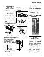 Предварительный просмотр 9 страницы Regency PG36LPG5-R Owners & Installation Manual