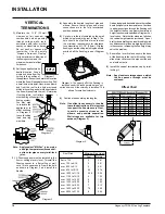 Предварительный просмотр 18 страницы Regency PG36LPG5-R Owners & Installation Manual