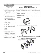 Предварительный просмотр 8 страницы Regency Plateau PTO30-LP Owners & Installation Manual