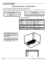 Предварительный просмотр 8 страницы Regency Plateau PTO30-LPG1 Owners & Installation Manual