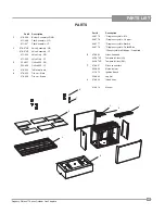 Предварительный просмотр 35 страницы Regency Plateau PTO30CFT Owners & Installation Manual