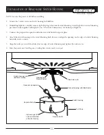 Предварительный просмотр 13 страницы Regency Professional Series Owner'S Manual