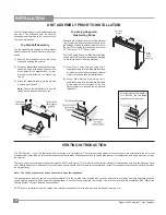 Preview for 14 page of Regency Sunrise P33S-LP4 Owners & Installation Manual