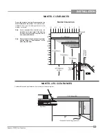 Предварительный просмотр 11 страницы Regency Sunrise P33SE-LP4 Owners & Installation Manual