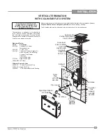 Предварительный просмотр 21 страницы Regency Sunrise P33SE-LP4 Owners & Installation Manual