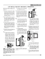 Предварительный просмотр 27 страницы Regency Sunrise P33SE-LP4 Owners & Installation Manual