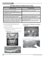 Preview for 22 page of Regency Sunrise U32S-LP5 Owners & Installation Manual