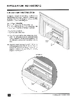 Preview for 14 page of Regency U24-LP and Installation And Operation Instruction Manual