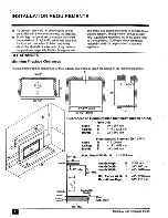 Предварительный просмотр 6 страницы Regency U30-LP and Installation And Operating Instructions Manual