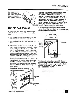 Предварительный просмотр 15 страницы Regency U30-LP and Installation And Operating Instructions Manual