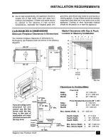 Предварительный просмотр 7 страницы Regency U31-LP and Installation And Operating Instructions Manual