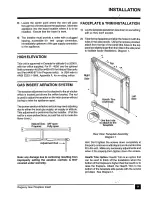 Предварительный просмотр 11 страницы Regency U31-LP and Installation And Operating Instructions Manual