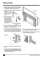 Предварительный просмотр 12 страницы Regency U31-LP and Installation And Operating Instructions Manual