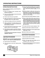 Предварительный просмотр 20 страницы Regency U31-LP and Installation And Operating Instructions Manual