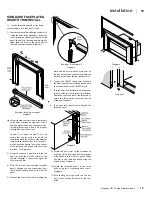 Предварительный просмотр 19 страницы Regency U31-LP10 Owners & Installation Manual