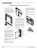 Предварительный просмотр 16 страницы Regency U32E Owners & Installation Manual