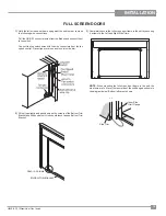 Предварительный просмотр 19 страницы Regency U32E Owners & Installation Manual