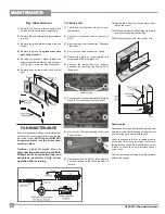 Предварительный просмотр 36 страницы Regency U32E Owners & Installation Manual