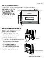 Предварительный просмотр 17 страницы Regency U900E Owners & Installation Manual