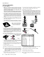 Предварительный просмотр 36 страницы Regency U900E Owners & Installation Manual