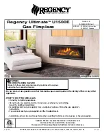 Предварительный просмотр 1 страницы Regency Ultimate U1500E-LP Installation Manual