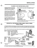 Preview for 9 page of Regency ULTIMATE U27-LP1 Owners & Installation Manual