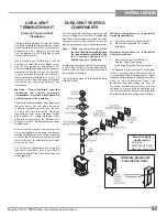 Предварительный просмотр 19 страницы Regency Ultimate U39 Owners & Installation Manual