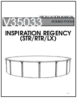 Regency V35033 Instruction Manual preview