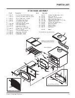 Preview for 21 page of Regency Vancouver F2402M Owners & Installation Manual