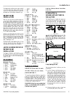 Предварительный просмотр 17 страницы Regency Vancouver Owner'S And Installation Manual