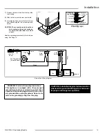 Предварительный просмотр 19 страницы Regency Vancouver Owner'S And Installation Manual