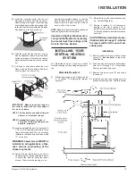 Предварительный просмотр 15 страницы Regency Z2510L Owners & Installation Manual