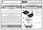 Предварительный просмотр 1 страницы Regent Lighting Solutions Olympia Pro Installation Instructions