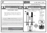 Предварительный просмотр 1 страницы Regent Lighting Solutions Quattro Bollard - Buried Installation Instructions