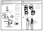 Предварительный просмотр 2 страницы Regent Lighting Solutions Quattro Bollard - Buried Installation Instructions