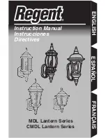 Regent CMDL Series Instruction Manual preview