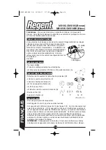 Предварительный просмотр 14 страницы Regent CMS185 Instruction Manual