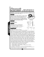 Предварительный просмотр 8 страницы Regent CMS188 MS188W Instruction Manual