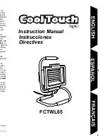 Regent CoolTouch FCTWL65 Instruction Manual preview