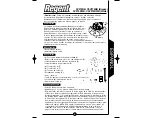 Предварительный просмотр 9 страницы Regent CSV275RB Instruction Manual