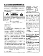 Preview for 2 page of Regent HT-391 Instruction Manual