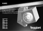 Preview for 1 page of Reggiani HAKO Installation Manual