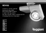 Reggiani REVIOS Installation Manual предпросмотр