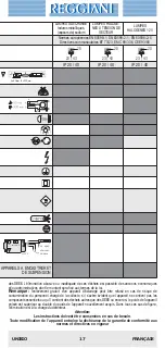 Предварительный просмотр 17 страницы Reggiani uniSio Manual