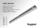 Reggiani YORIL INCASSO Installation Manual preview