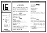 Preview for 3 page of Regin AQUA230T Instructions Manual