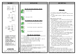 Preview for 8 page of Regin AQUA230T Instructions Manual